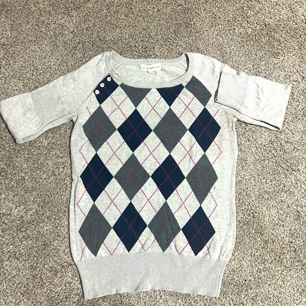 Argyle Sweater - image 1